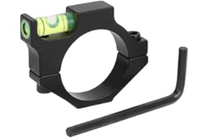 APLUSGEAR Aluminium Scope Bubble Level for 1" / 30mm Picatinny Rail Rifle Scope Adapter