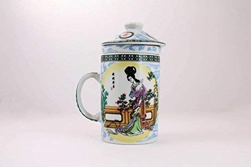 Chao Zhou belleza China Chang ' e tres piezas taza.