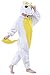Produktbild RandLand Kinder Einhorn Kostüm Tier Erwachsene Schlafanzug kigurumi Cosplay Pyjama XXX-Small, Yellow White Unicorn