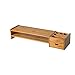 Produktbild CJC Monitor Stand Riser Multifunktion Einfach Und Modern Bambus Ergonomischer Desktop Laptop Bürobedarf Standregale (Farbe : T1)
