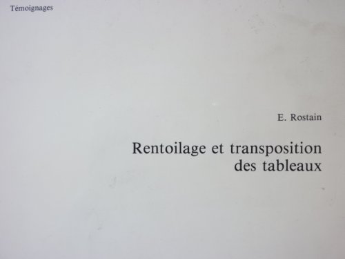 Download Rentoilage et transposition des tableaux Download Rentoilage et transposition des tableaux