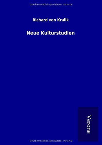 Neue Kulturstudien