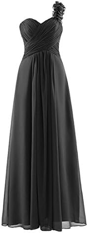 zeeber Cheap Sexy One shoulder Chiffon Elegant Royalblue White Engagement Formal Floor Length Long Party Evening Dress