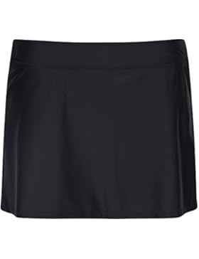 Landora® - figuroptimierender Damen Strandrock / Baderock in schwarz, blau oder rot; Oeko-Tex® Standard 100 +...