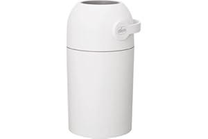 ‎CHICCO Chicco Windeleimer Odour Off, geruchsdichtes System, platzsparender Baby Windeleimer mit Deckel, einfach zu benutzen und zu reinigen, Ohne Nachfüllkassetten, funktioniert mit herkömmlichen Tüten
