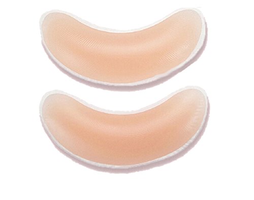 Silikon Gel Bra Inserts Pads Brustvergrößerer Push Up gepolsterten BH Unterwäsche Bikini Enhancer Badeanzug Bademode für Frauen Lady halbmondförmige