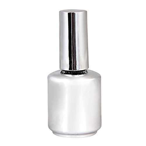 Ularma 2 X 15 ML Metallic Spiegel Nagellack Silber Metall Lack Farblack Nagel Gel - 5