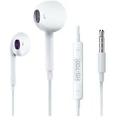 PDAtechnology 3.5mm General Model Headphone White HS-700 with Microphone