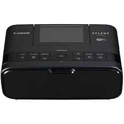 Canon Selphy CP1300 - Impresora fotográfica inalámbrica (Apple AirPrint, Mopria, Pantalla abatible de 8.1 cm, tintas de 3 Colores, 300 x 300 PPP) Negro