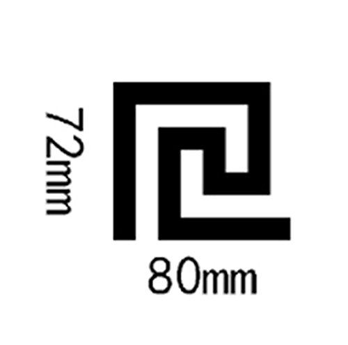 Kingko® 10pcs DIY moderne Acrylplastik Spiegel-Aufkleber-Ar-Halle Schlafzimmer-Dekor (Silber) - 5