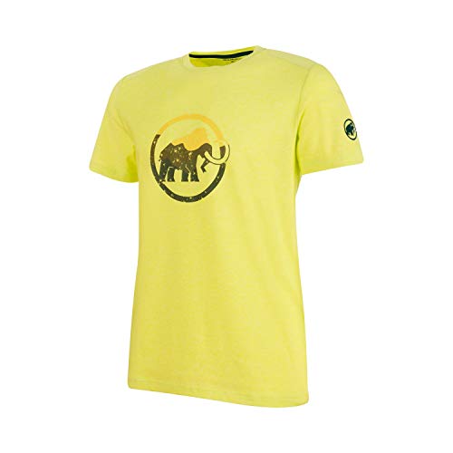 Mammut Herren TrovatT-Shirt, Gelb (Canary Melange), M Mammut Herren TrovatT-Shirt, Gelb (Canary Melange), M