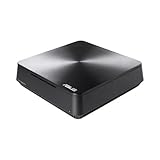 ASUS VivoMini VM65N Mini Desktop PC - Intel Core i5-7200U 2.4 GHz, 8 GB RAM, 128 GB SDD Plus 1 TB HDD, Windows 10 (Iron Grey)