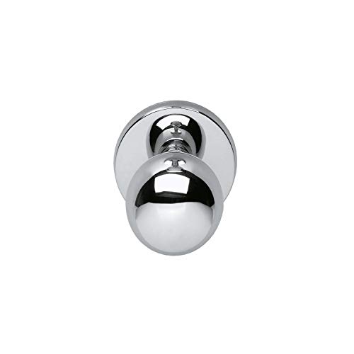Preisvergleich Produktbild Ellas-Wohnwelt Türknauf feststehend 50 mm Chrom