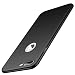Produktbild heevey Hülle Kompatibel mit Apple iPhone 7 Plus & 8 Plus | Ultra Dünne Hard-case Schutzhülle FeinMatt Anti-Fingerabdruck Schwarz