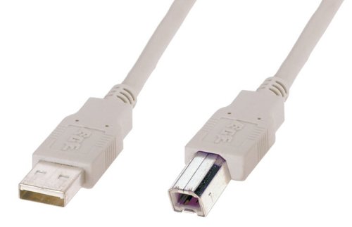 USB Kabel 2.0/1.1 , Stecker A auf Stecker B, 1,8 m