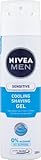Nivea Men Sensitive Cooling Shaving Gel, 200 ml, Pack of 6
