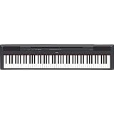 Yamaha P-115B - Piano digital (88 teclas, 14 sonidos), color negro