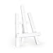 Produktbild Tisch-Staffelei, Buchenholz, 270 mm, verschiedene Farben, weiß, 28 cm