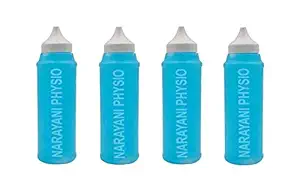 Narayani Traders Ultrasound Gel Bottel 250ml for Diagnostic and Therapeutic Physiotherapy Use Physiotherapy Machine Set of 4 Bottles