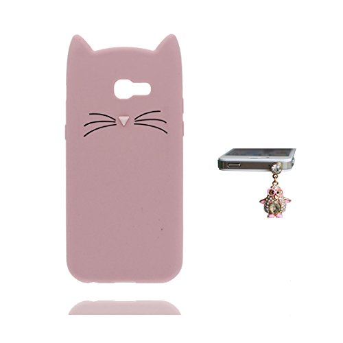 Carcasa Samsung Galaxy A5 2017 funda para Samsung Galaxy A5 2017 Soft Flexible TPU Caucho Anti-Scratch Protective Case Cover Enchufe a prueba de polvo Cartoon Dise ado 3D gato rosado reviews Carcasa Samsung Galaxy A5 2017 funda para Samsung Galaxy A5 2017 Soft Flexible TPU Caucho Anti-Scratch Protective Case Cover Enchufe a prueba de polvo Cartoon Dise ado 3D gato rosado