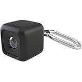 Polaroid Stoßfeste Hülle mit Anhänger - (Schwarz) für Polaroid CUBE HD Action Lifestyle Camera – Enthält 90 cm Schlüsselband &amp; Metallhaken