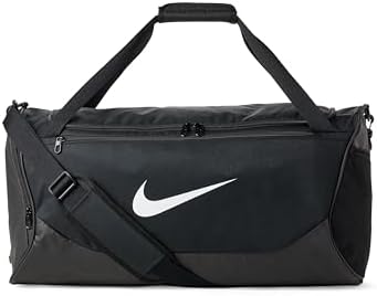 Nike Unisex Brsla XS Duff - X Borsa Sportiva Black/Black/White One Size