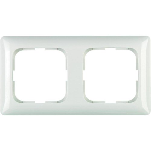 Preisvergleich Produktbild BUSCH JAEGER 2fach Rahmen Reflex SI Linear Alpinweiß 25