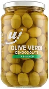 Olive Verdi Denocciolate in Salamoia U!