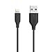 Produktbild Anker PowerLine 0.9 m Lightning Kabel [Apple MFi zertifiziert, einer Lebensdauer von 5,000+ Biegungen] Perfektes Ladekabel für iPhone 7 / 7 Plus / 6s / 6s Plus / 6 / 6 Plus / 5S 5C 5 SE, iPad Pro / Air / Air 2 / mini / mini 2 3 4 und weitere (Schwarz)