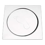 tapon plato ducha leroy merlin ♣ Con las funciones de protección contra insectos y descarga de agua, este desagüe de piso emergente tipo pedal es fácil de limpiar y usar