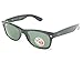 Produktbild Ray Ban New Wayfarer 2132 schwarz Rahmen natur grün Polarisierte Rb2132 901/58 52 mm