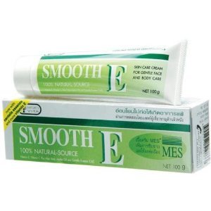Smooth E Cream Anti Aging Wrinkles Vitamin E Aloe Vera Scars Acne Spot Mark 100g.