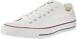 canvas schuhe waschen Converse Converse Unisex-Erwachsene Chuck Taylor All Star-Ox Low-Top Sneakers, Weiß (Optical White), 42.5 EU
