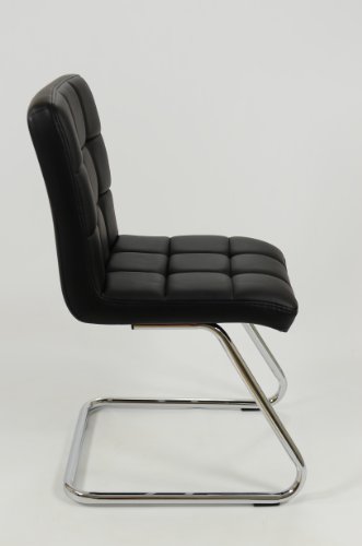 Cuba Dining Reception Chair Black by Pavorio