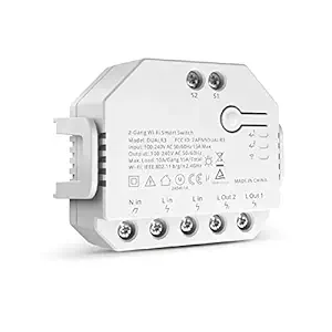 4CH R3 ITEAD 4 Gang WiFi Switch 4 Way Mounting WiFi Wireless Smart Switch Compatible with Amazon Alexa & for Google Home/Nest Smart Home