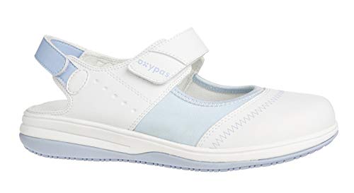 Oxypas Melissa, Women's Safety Shoes, White (Lbl), 5 UK (38 EU)
