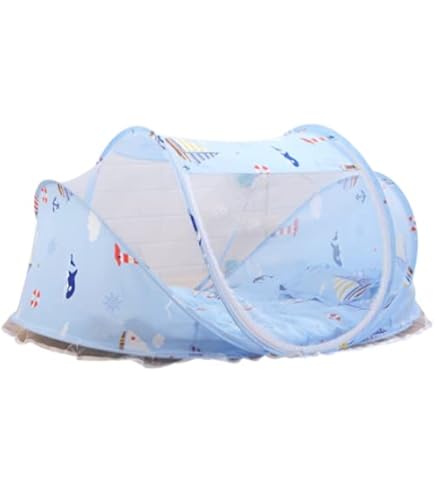 Tenda Da Spiaggia Per Bambini Con Zanzariera - Pieghevole, Portatile E Con Cuscino Integrato - Foto 7