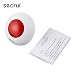 Produktbild fghdf Fit SECRUI J009 Indoor Sirene Drahtlose Blinkende Sirene Alarm Horn Rotes Licht Strobe Sirene Für GSM Home und Business Alarm Sicherheit