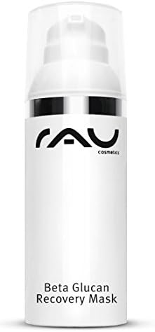 RAU Beta Glucan Recovery Mask 50 ml - Soothing Face Mask - with Betaglucane, Almond Oil and Macadamia Oil - Facial Mask for stressed, dry and irritated skin
