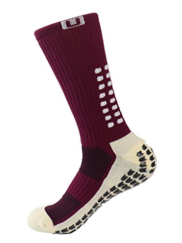 ToBe-U Coussin de Football à mi-Mollet avec des Chaussettes de Football antidérapantes pour réduire Les Bulles Adultes