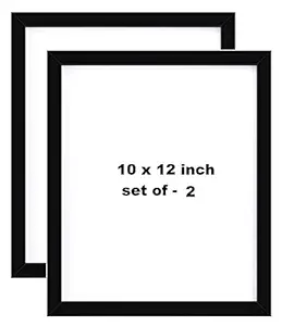 LYONIC Synthetic Wood Basics Photo Frame with Hanging Hooks, Made in India (10