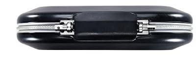 Master Lock Safe Space Mini coffre nomade Fermeture à combinaison Noir 24 cm
