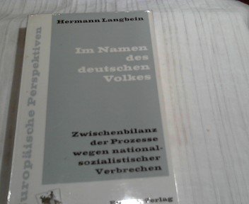 Im Namen des deutschen Volkes