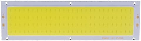 Starnearby 12V 10W COB Panel Light LED Strip Light Lamp Bulb 120X36mm White Light