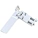 Produktbild XZANTE Aluminium Lange Rc Boot Rudder mit Wasser Pickup Absorption Lenkung für Elektrische Gas Fernbedienung Modell Teile CNC (95 Mm)