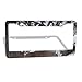 Produktbild FunnyCustom License Plate Frame Whitetail Iowa Buck Deer Creative Aluminum License Plate Set Metal Tag Holder 12 x 6 Inch 2 Packs