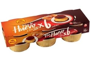 POIGET (Pack de 3 ud de 6x100g) Flan de huevo elaborado al baño María y sin gluten REINA 6x100 g (Producto Refrigerado)