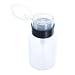 Well-Goal 1pcs Empty Pump Dispenser For Nail Art Polish Remover 200ML Cylinder Bottle