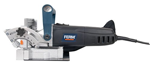 FERM BJM1009 Flachdübelfräse 900W – Mit 50 Lamellendeubel (Größe 20), Sägeblatt und Staubfangsack in einem Robusten Aufbewahrungskoffer - 3
