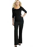 Tailored Maternity Trousers, Over the Bump, Sizes 8 - 22 (Available in 3 leg lengths), Smart Office Pregnancy Work Pants
